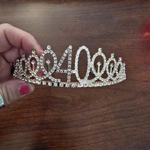 Tiara 40yrs old. Worn once